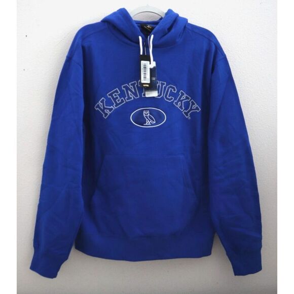 October's Very Own Men's Sz M Blue NCAA Kentucky Wildcats Pullover Hoodie - Picture 1 of 13